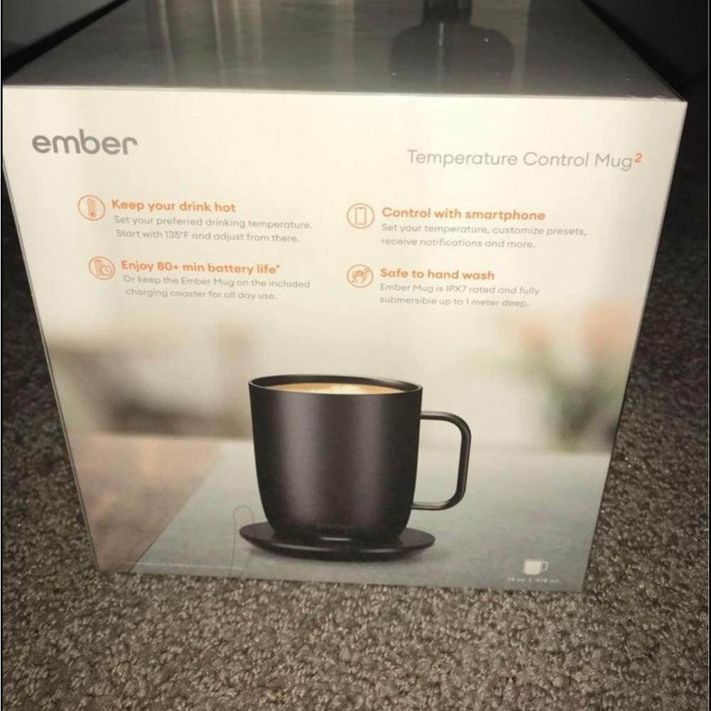 Ember Bluetooth coffee cup
